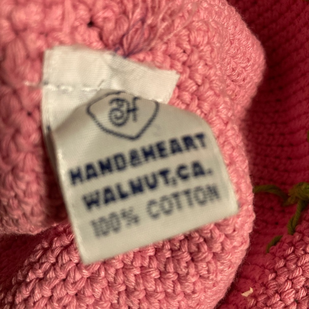 Little Girls Crochet Hat - Picture 4 of 4